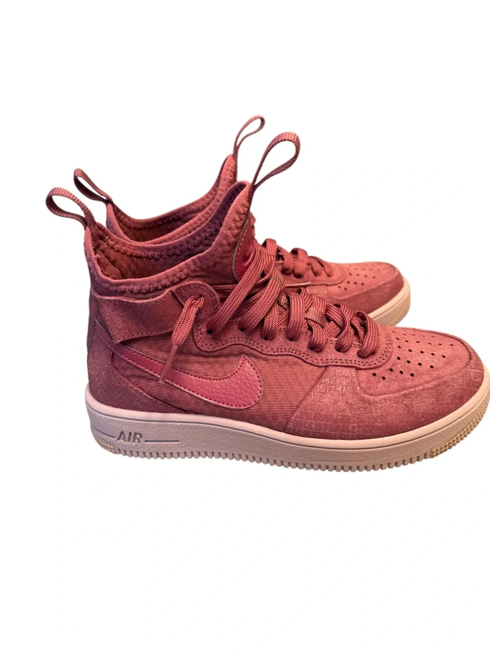 Nike Kids High-Top Sneakers - Rose pink